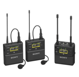Sony 2x UTX-B40, 1x URX-P41D lavalier mic set