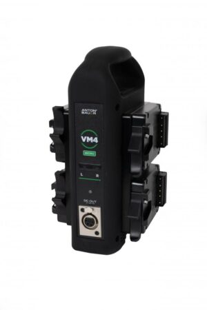 Anton Bauer 4x Titon Micro 90 V-Mount Lithium-Ion Batteries w/ VM4 4-Position Micro Battery Charger