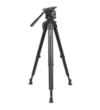 OConnor 1040 Fluid Head and flowtech 100 Tripod System with Handle and Case