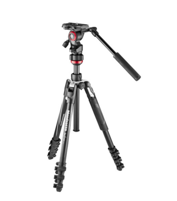 Manfrotto Befree Live Aluminum Lever-Lock Tripod Kit with EasyLink & Case
