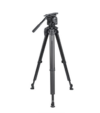 OConnor 1040 Fluid Head and flowtech 100 Tripod System with Handle and Case