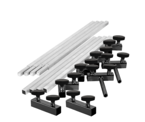 Modern Studio 6'x6' Deluxe Butterfly Break Apart Frame 3/4" Square 3ft Tubes and T handle upgrade